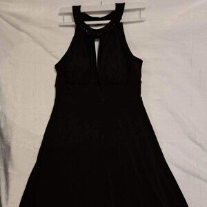 White House Black Market Dress Beaded Neckline Sleeveless Shift Size‎ 8